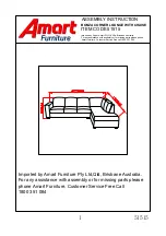 Preview for 1 page of Amart Furniture 51515 Assembly Instruction Manual