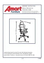 Amart Furniture 53038 Assembly Instruction preview