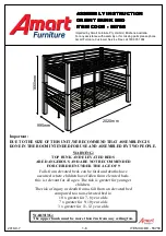 Preview for 1 page of Amart Furniture 55758 Assembly Instructions Manual