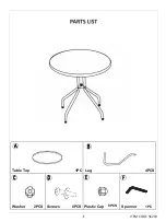 Предварительный просмотр 3 страницы Amart Furniture 56219 Assembly Instruction Manual