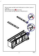 Предварительный просмотр 4 страницы Amart Furniture 56423 Assembly Instruction Manual