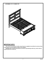 Предварительный просмотр 7 страницы Amart Furniture 56423 Assembly Instruction Manual