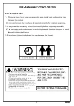 Preview for 2 page of Amart Furniture 58135 Assembly Instruction Manual