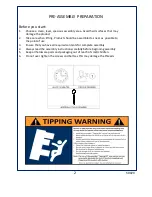 Preview for 2 page of Amart Furniture 59029 Assembly Instruction Manual