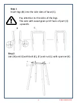 Предварительный просмотр 4 страницы Amart Furniture 62097 Assembly Instruction Manual