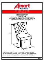 Preview for 1 page of Amart Furniture 64046 Assembly Instruction Manual