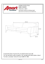 Preview for 1 page of Amart Furniture 65873 Assembly Instruction