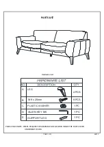 Preview for 3 page of Amart Furniture 65873 Assembly Instruction