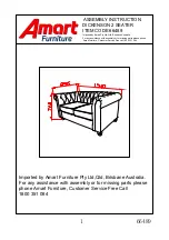 Amart Furniture 66489 Assembly Instruction Manual preview