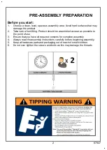 Preview for 2 page of Amart Furniture 67947 Assembly Instruction Manual