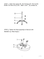 Preview for 4 page of Amart Furniture 71726 Assembly Instruction Manual