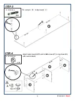 Предварительный просмотр 6 страницы Amart Furniture 73829 Assembly Instruction Manual