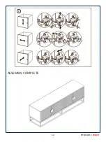 Предварительный просмотр 12 страницы Amart Furniture 73829 Assembly Instruction Manual