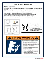 Preview for 2 page of Amart Furniture 73830 Assembly Instruction Manual