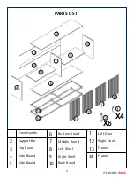 Предварительный просмотр 3 страницы Amart Furniture 73830 Assembly Instruction Manual