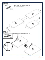 Preview for 6 page of Amart Furniture 73830 Assembly Instruction Manual