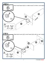 Предварительный просмотр 7 страницы Amart Furniture 73830 Assembly Instruction Manual