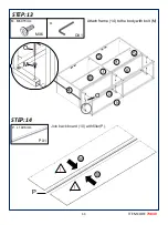 Preview for 11 page of Amart Furniture 73830 Assembly Instruction Manual