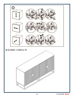 Предварительный просмотр 15 страницы Amart Furniture 73830 Assembly Instruction Manual