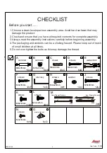 Предварительный просмотр 4 страницы Amart Furniture 749330001 Assembly Instruction Manual