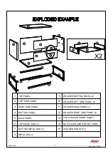 Предварительный просмотр 3 страницы Amart Furniture 76053 Assembly Instruction Manual