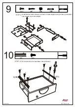 Предварительный просмотр 10 страницы Amart Furniture 76053 Assembly Instruction Manual