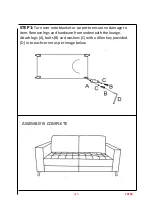 Предварительный просмотр 4 страницы Amart Furniture AMALIA 72154 Assembly Instruction