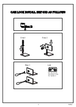 Preview for 4 page of Amart Furniture ANNEKA 54582 Assembly Instruction Manual