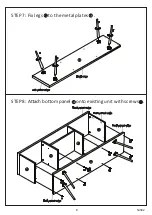 Preview for 8 page of Amart Furniture ANNEKA 54582 Assembly Instruction Manual