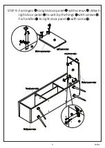 Preview for 9 page of Amart Furniture ANNEKA 54582 Assembly Instruction Manual