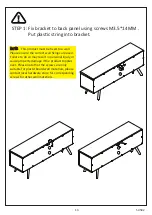 Preview for 13 page of Amart Furniture ANNEKA 54582 Assembly Instruction Manual