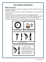 Preview for 2 page of Amart Furniture ARAGON 62479 Assembly Instruction Manual