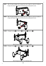 Предварительный просмотр 4 страницы Amart Furniture Arianna 65791 Assembly Instructions Manual