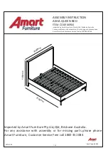 Amart Furniture ASHA 66904 Assembly Instruction Manual preview