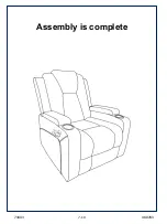 Предварительный просмотр 7 страницы Amart Furniture ASTORIA 74843 Assembly Instruction Manual