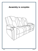 Preview for 7 page of Amart Furniture ASTORIA 74845 Assembly Instruction Manual