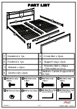 Предварительный просмотр 3 страницы Amart Furniture ATLANTA 53183 Assembly Instructions Manual