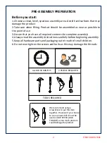 Preview for 2 page of Amart Furniture AVA 67601 Assembly Instruction Manual