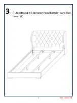 Preview for 6 page of Amart Furniture AVA 67601 Assembly Instruction Manual