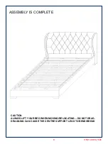 Preview for 8 page of Amart Furniture AVA 67601 Assembly Instruction Manual