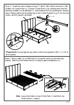 Предварительный просмотр 5 страницы Amart Furniture AVERY QUEEN BED 65536 Assembly Instructions Manual