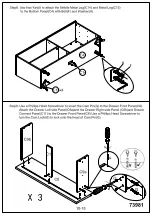 Предварительный просмотр 10 страницы Amart Furniture AZURA 73981 Assembly Instruction Manual