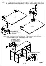 Предварительный просмотр 12 страницы Amart Furniture AZURA 73981 Assembly Instruction Manual