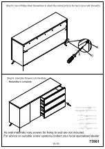 Предварительный просмотр 13 страницы Amart Furniture AZURA 73981 Assembly Instruction Manual