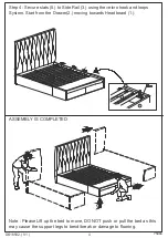 Preview for 4 page of Amart Furniture BENNY 75094 Assembly Instruction