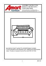 Amart Furniture BIANCO 66918 Assembly Instruction Manual preview