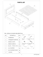 Preview for 3 page of Amart Furniture BOUTIQUE MKII 56332 Assembly Instructions Manual