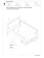 Preview for 4 page of Amart Furniture BOUTIQUE MKII 56332 Assembly Instructions Manual