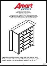 Preview for 1 page of Amart Furniture BROOKHAVEN 72570 Assembly Instruction