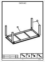 Предварительный просмотр 3 страницы Amart Furniture CABOS DINING TABLE 2000 Assembly Instruction Manual